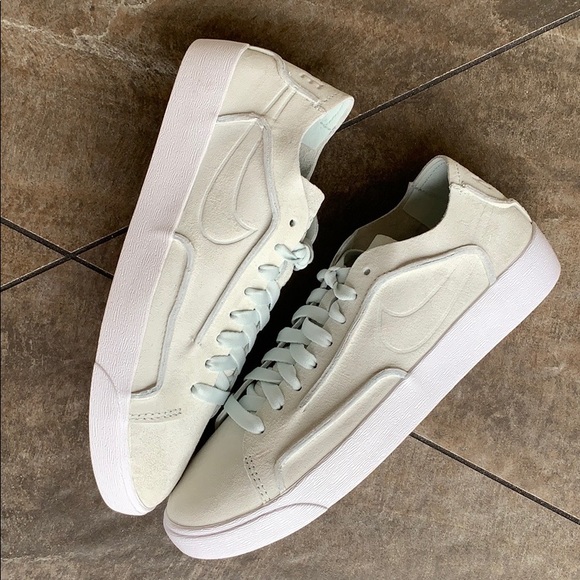 NIKE W BLAZER LOW DECON GHOST AQUA/GHOST AQUA-WHIT - Picture 15 of 16